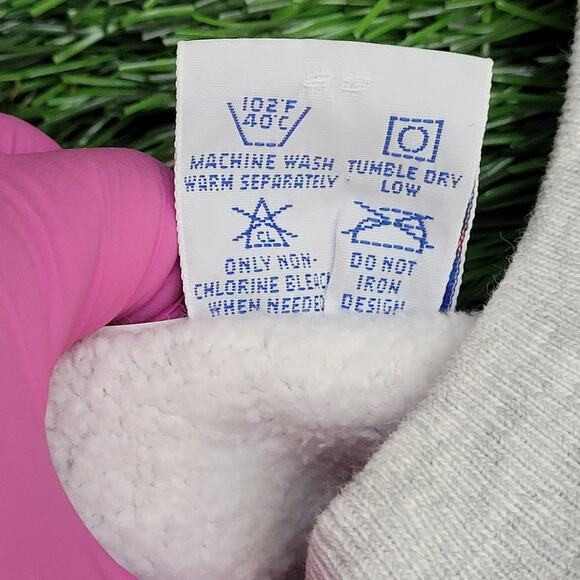 Vintage 1990 Cape-May Rower Crew Champion Cropped Sweatshirt Womens L 21x18 - Picture 15 of 15